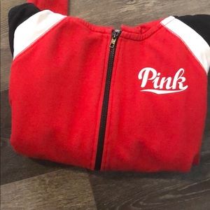 Brand new PINK zip